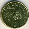 10 Euro Cent Spain 2008 KM# 1070. Uploaded by Granotius